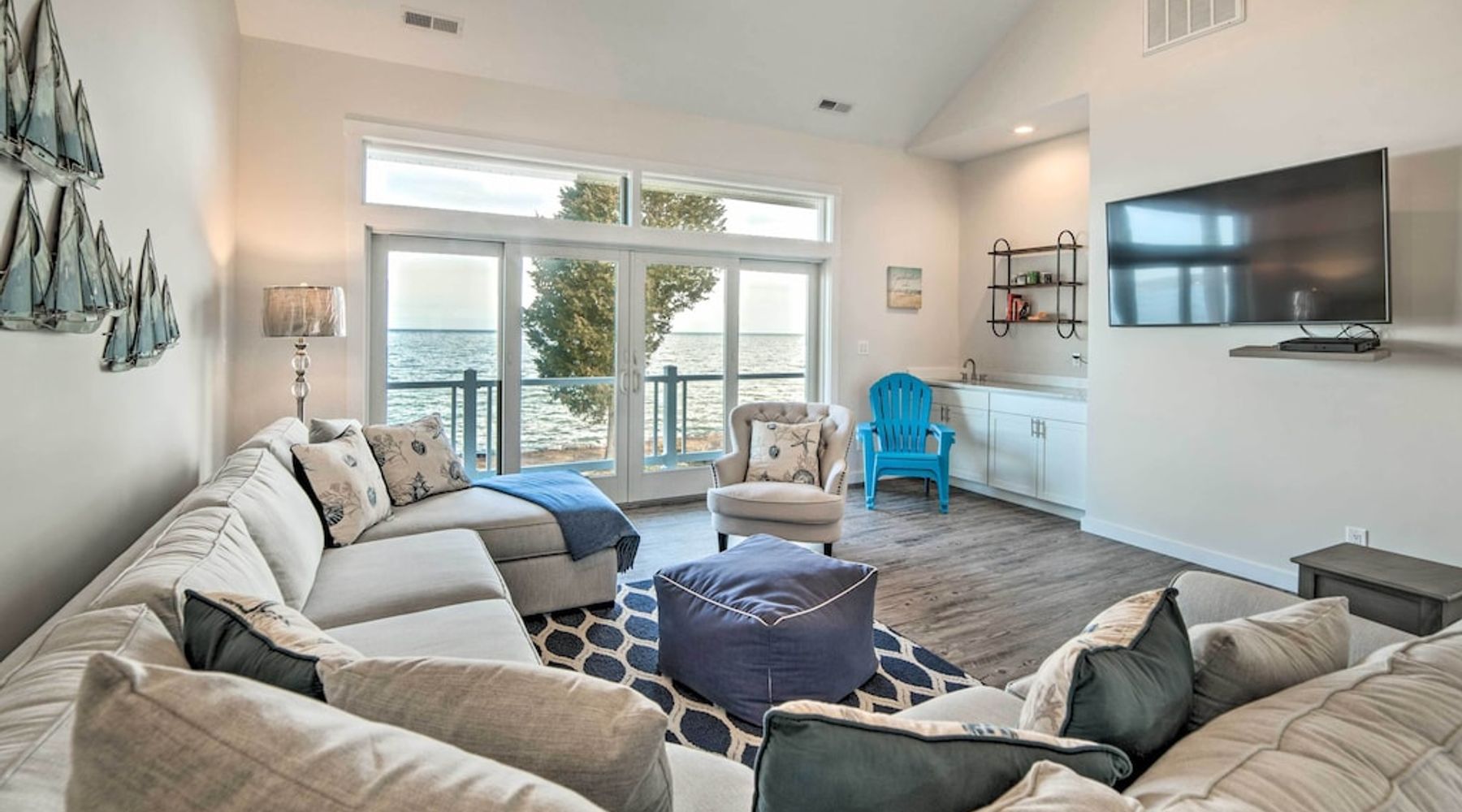Movie night does not end in the family room; locate another flat-screen Smart TV!