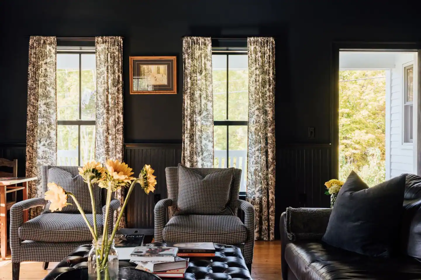 A very cozy living room.