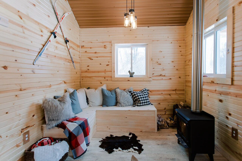 Warm up with your loved ones and enjoy your time together in this room.