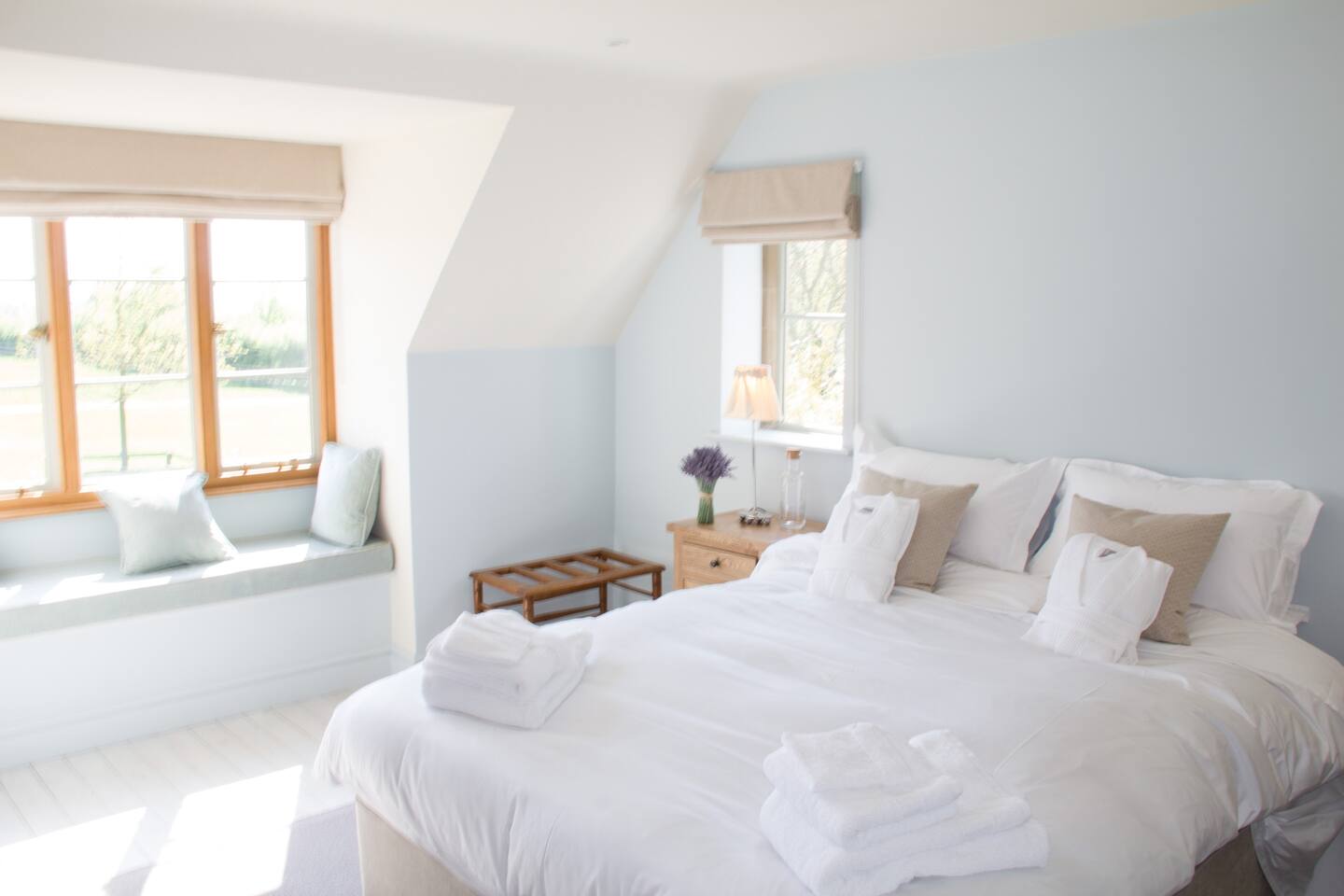 Peaceful views from the bedroom