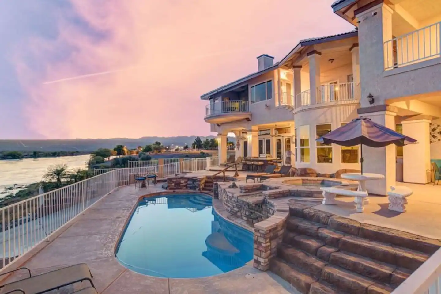 Get this private pool all to yourselves