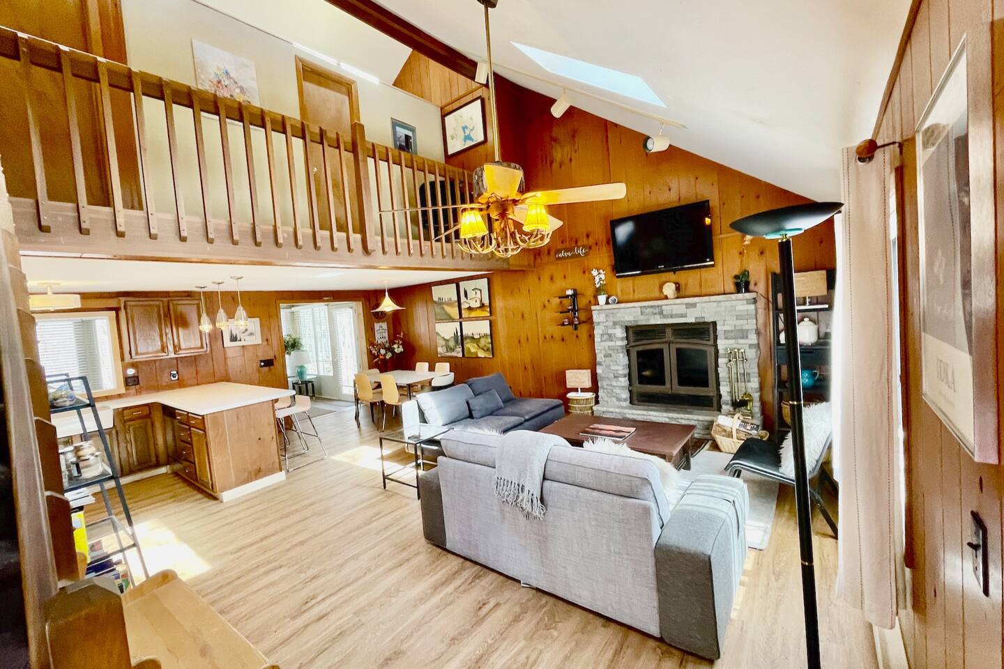 A comfortable living room for relaxation
