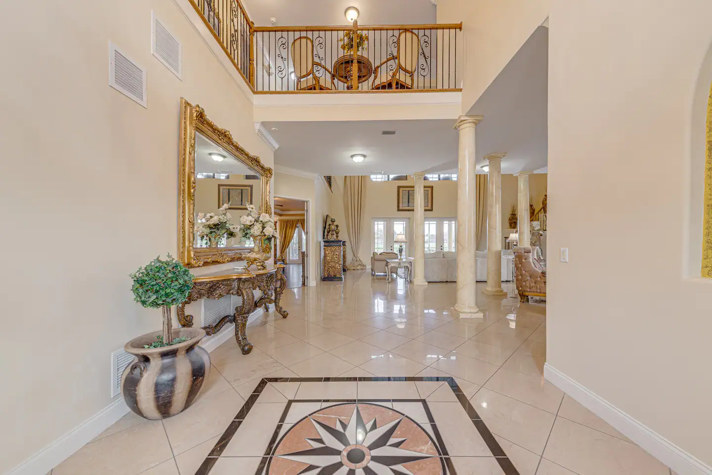 This hallway is a great place to get lost in your thoughts.