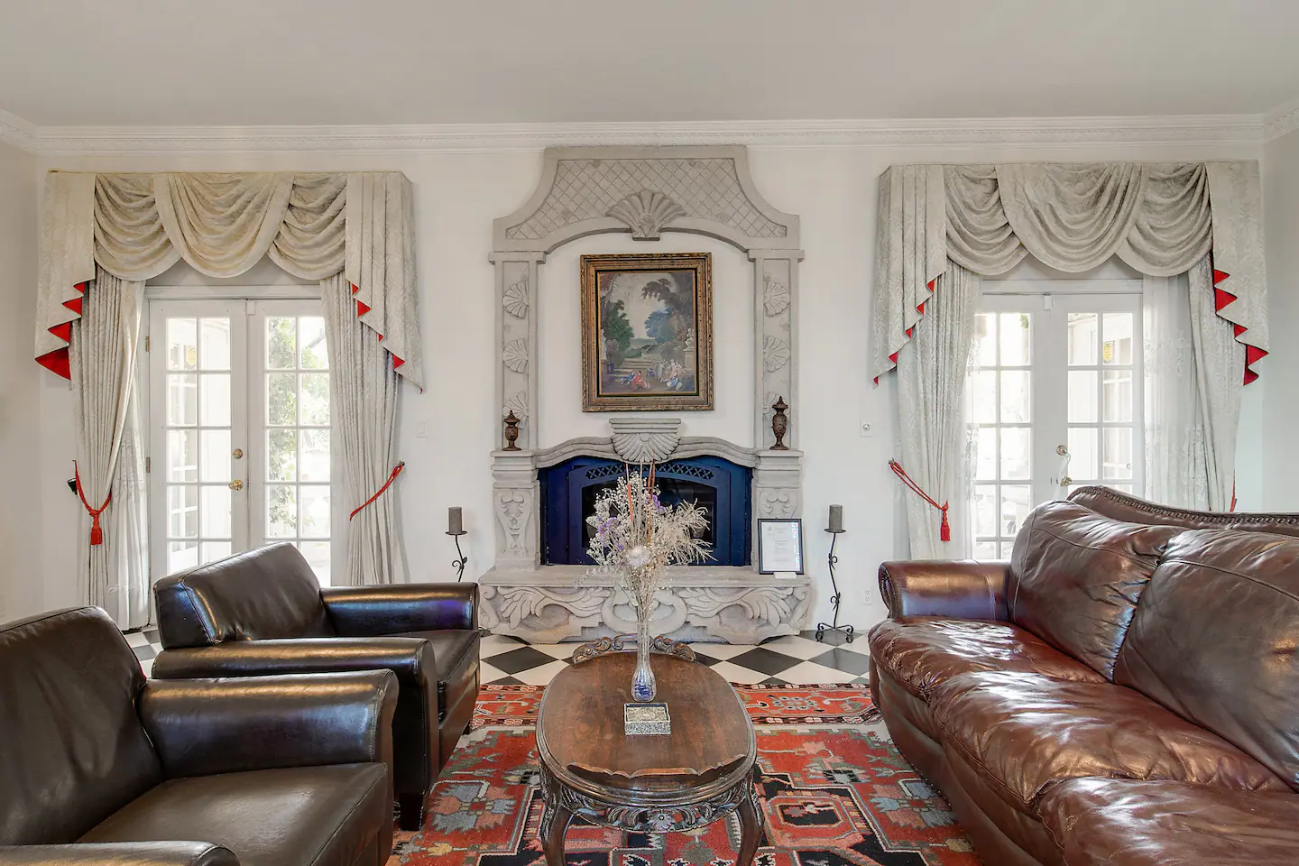 It features a great room with a cozy gas fireplace.