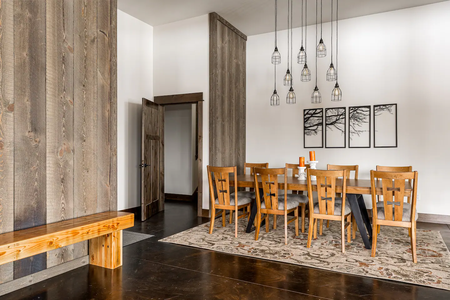 The warm colors and comfortable furniture create a relaxing atmosphere.
